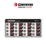 Accessori Per Racchette Gamma Gamma Racket Info, 16 QR Sticker Professiona